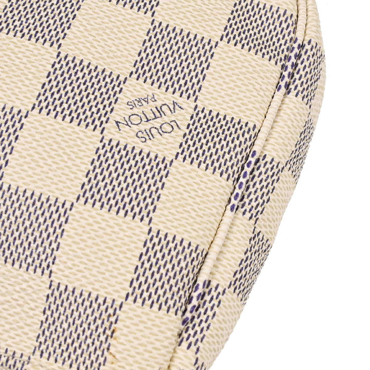 Louis Vuitton Damier Azur Pochette Accessoires Handbag N51986