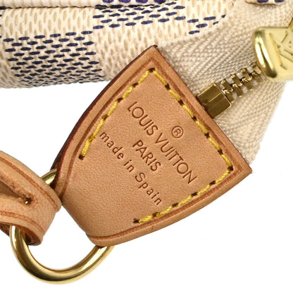 Louis Vuitton Damier Azur Pochette Accessoires Handbag N51986
