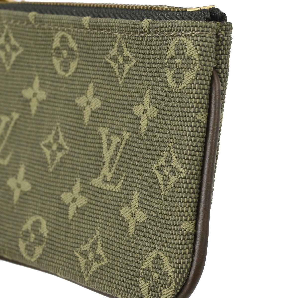 Louis Vuitton Monogram Mini Pochette Cles Coin Wallet M92437