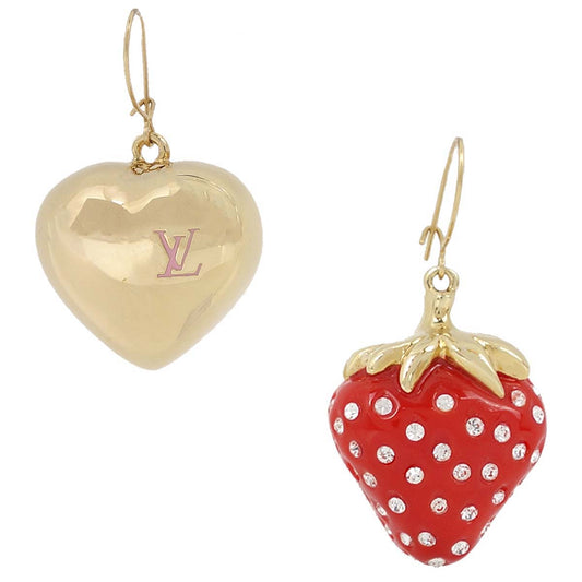 Louis Vuitton Boucles d'Oreilles Fraises Pierced Earrings M64922