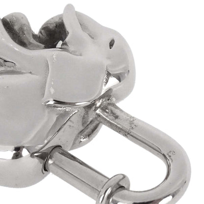 Hermes 1988 Elephant Cadena Silver Small Good