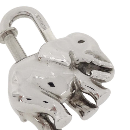 Hermes 1988 Elephant Cadena Silver Small Good