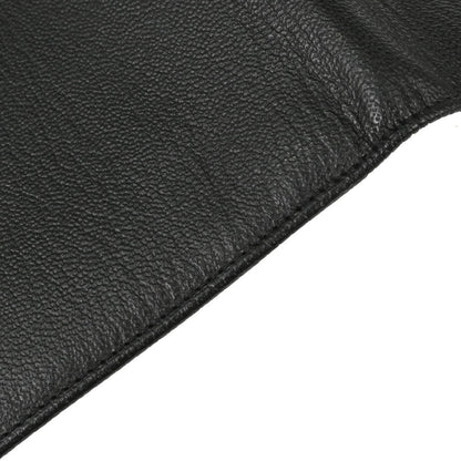 Chanel 1997-1999 Bifold Wallet Purse Black Calfskin