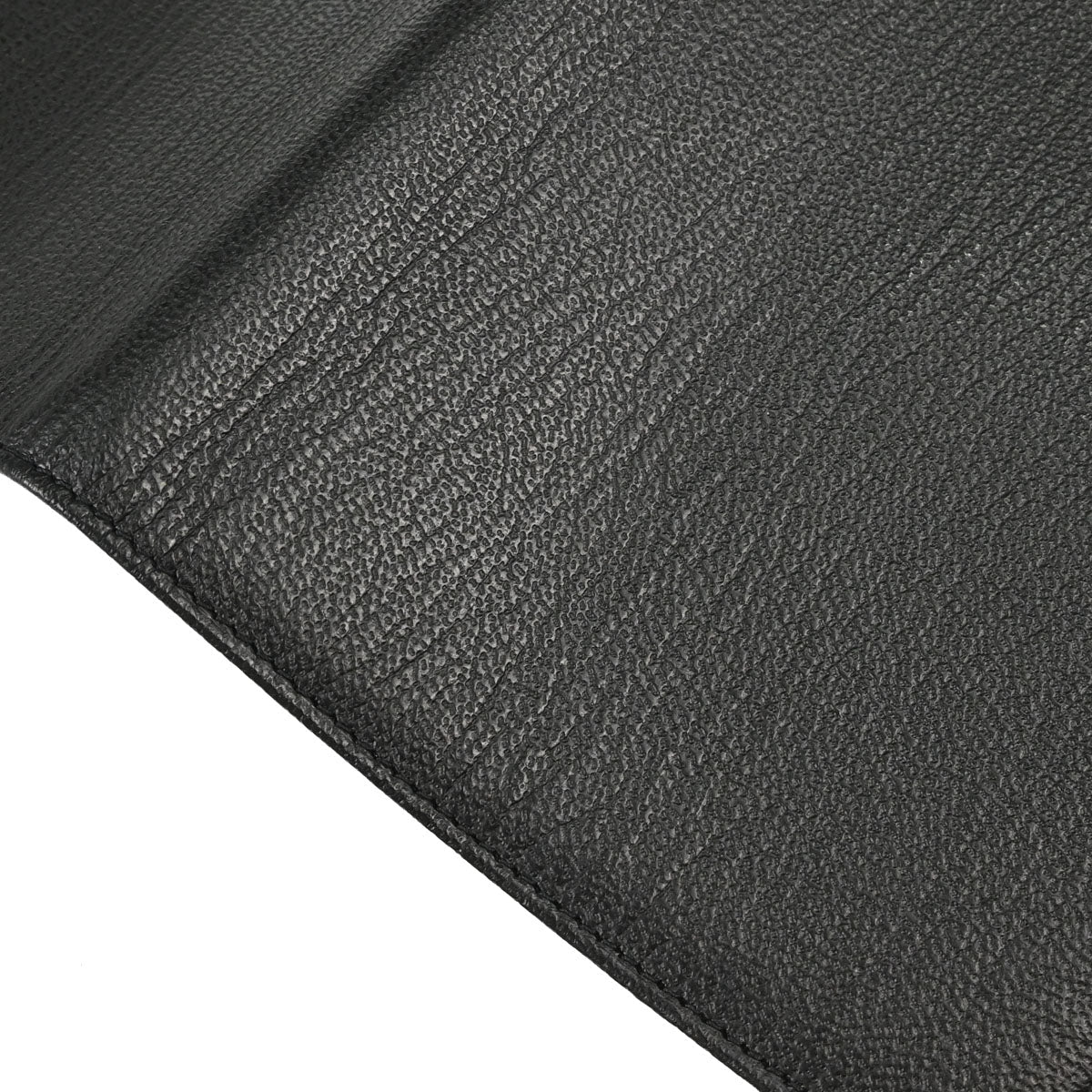 Chanel 1997-1999 Bifold Wallet Purse Black Calfskin
