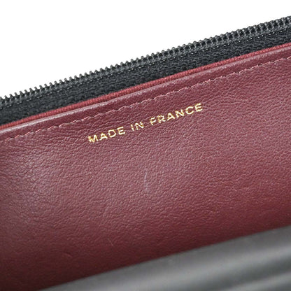 Chanel 2017-2018 Black Calfskin Rhinestone Icon WOC Wallet on Chain Bag