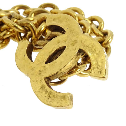 Chanel Chain Belt CC Gold Small Good 1985