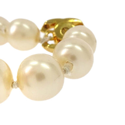 Chanel Turnlock Bracelet Gold Costume Pearl 97P