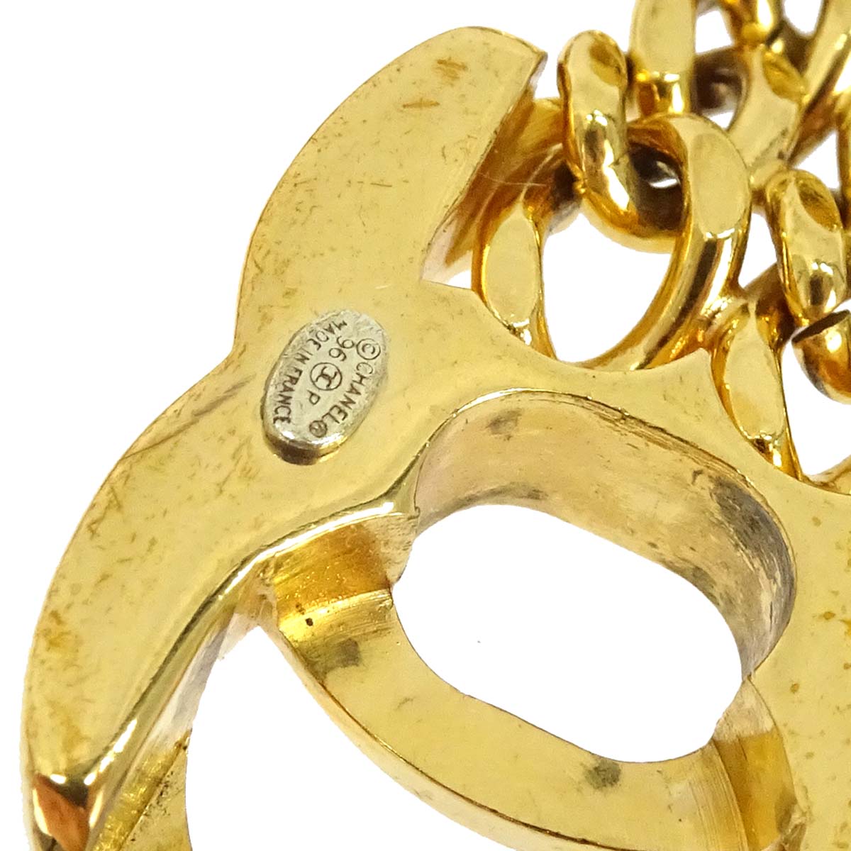 Chanel Turnlock Bracelet Gold 96P