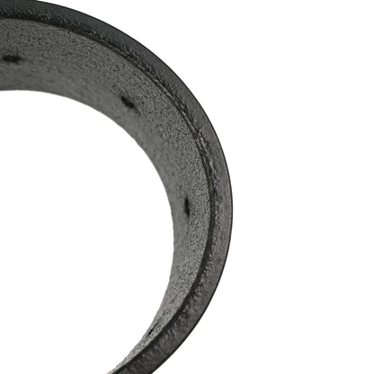 Chanel Black Gold Leather Belt #75/30