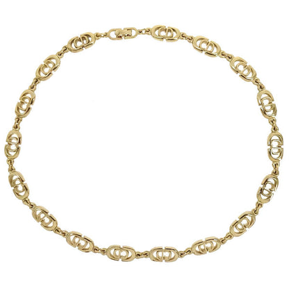 Christian Dior Chain Necklace Gold
