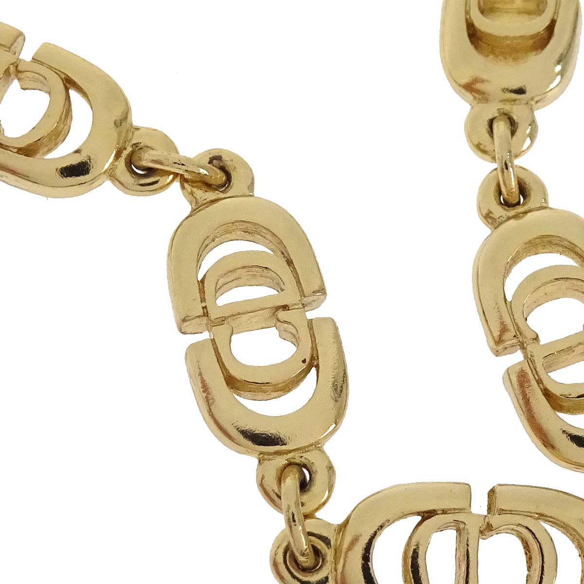 Christian Dior Chain Necklace Gold
