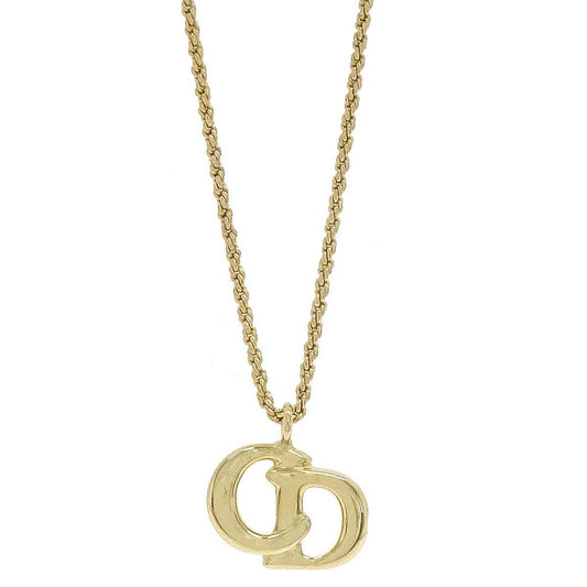 Christian Dior Necklace Pendant Gold
