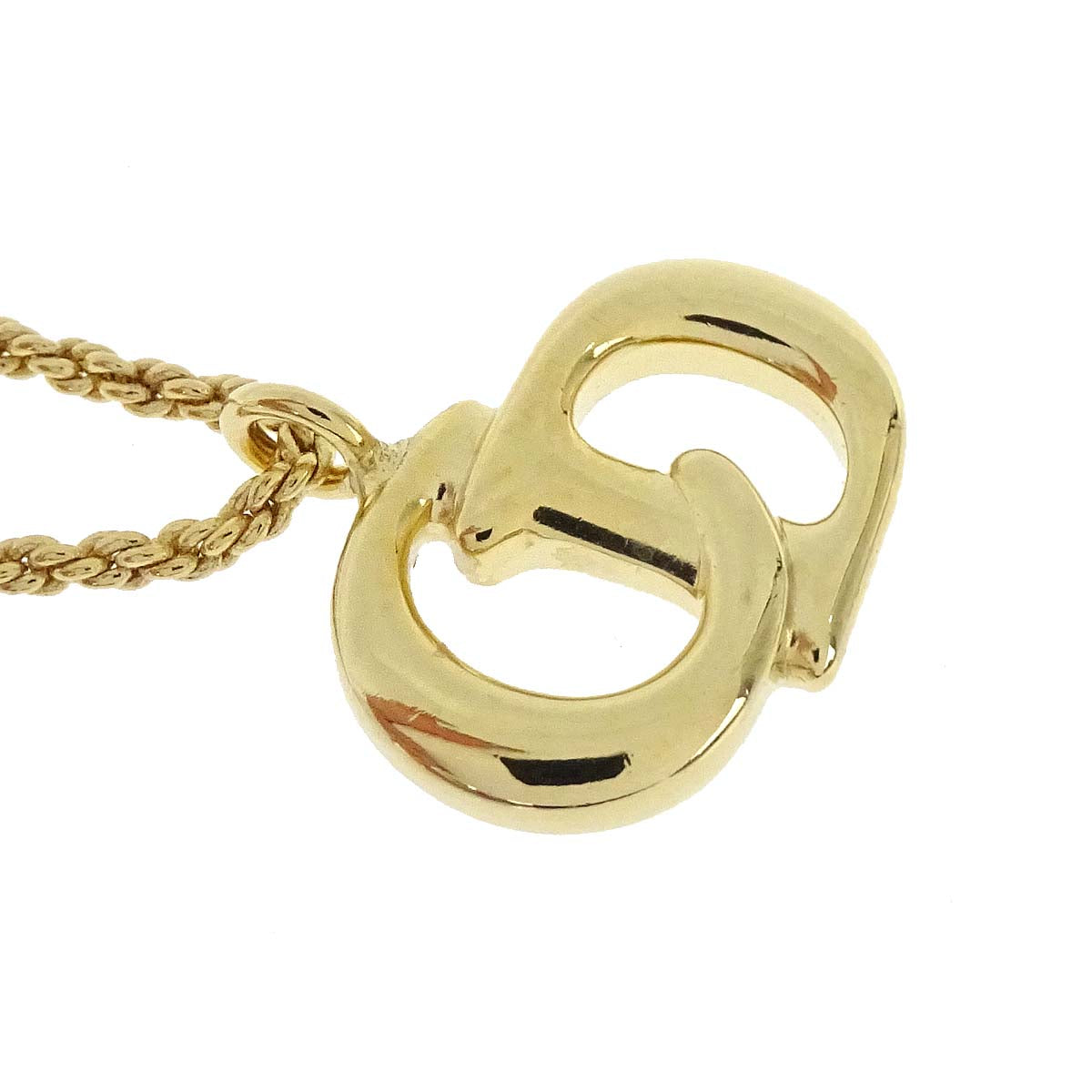 Christian Dior Necklace Pendant Gold