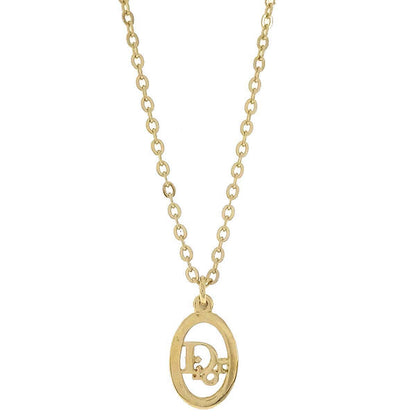 Christian Dior Necklace Pendant Gold
