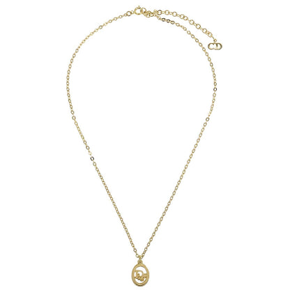 Christian Dior Necklace Pendant Gold