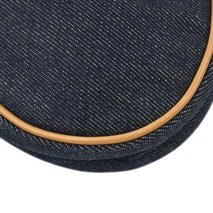 Christian Dior Navy Denim Saddle Handbag