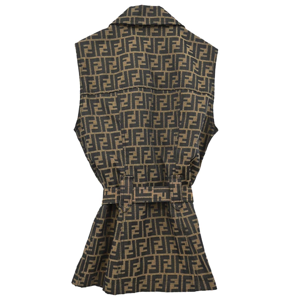 Fendi Vest Zucca Brown #42