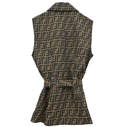 Fendi Vest Zucca Brown #42
