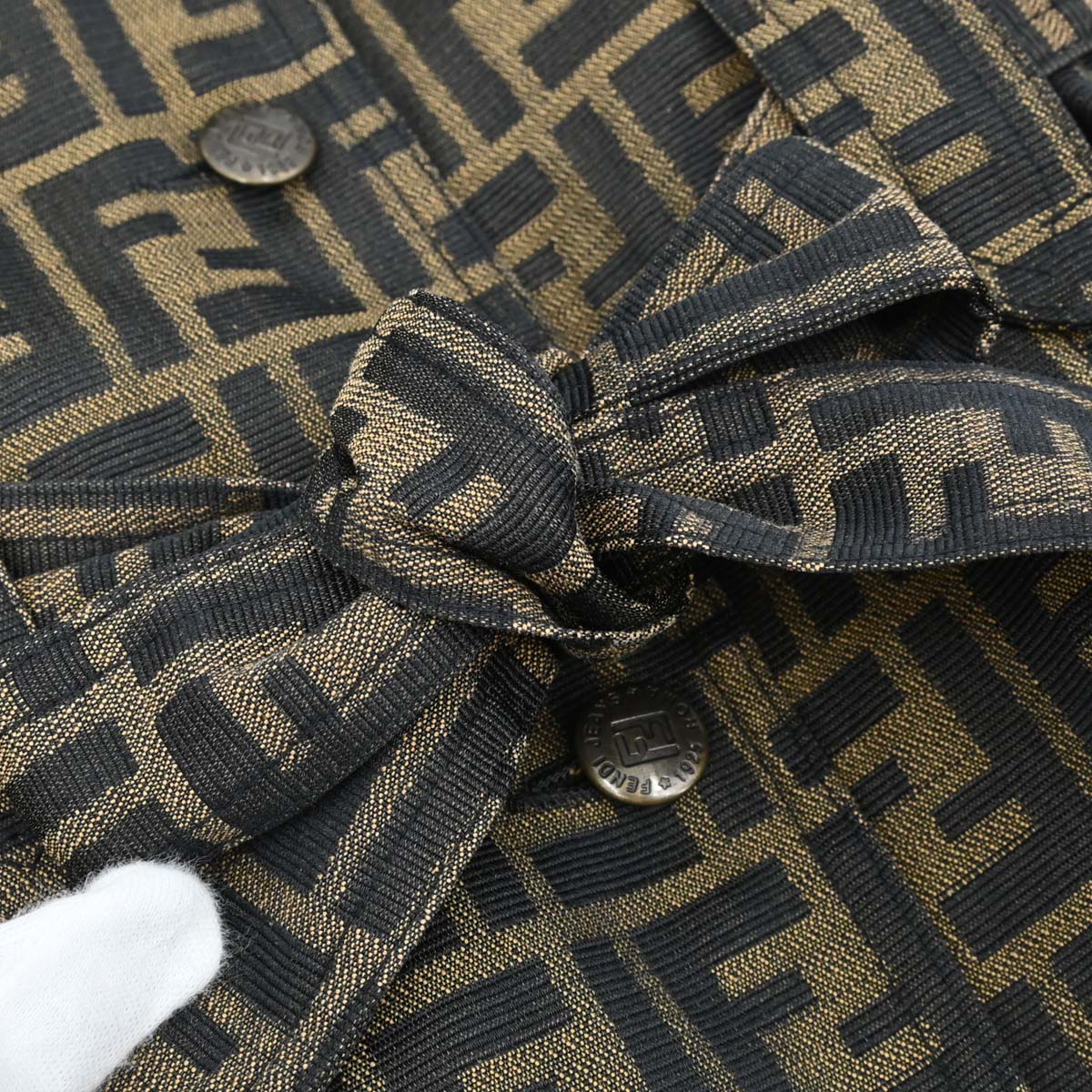 Fendi Vest Zucca Brown #42