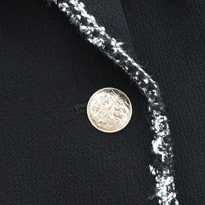 Chanel 2005 Emblem Single Breasted Jacket Black #42