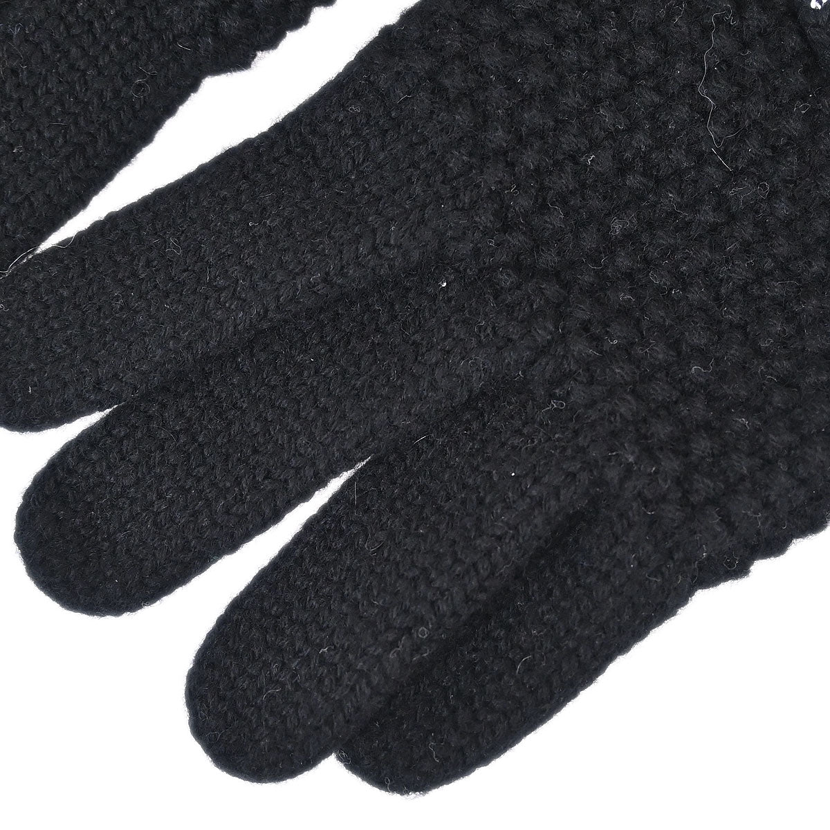 Chanel Gloves Black Small Good