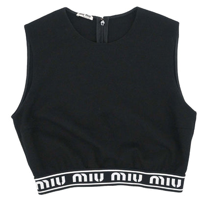 Miu Miu 2018 Sleeveless Tank Top Black #L