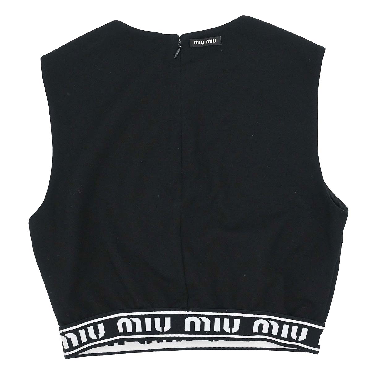 Miu Miu 2018 Sleeveless Tank Top Black #L