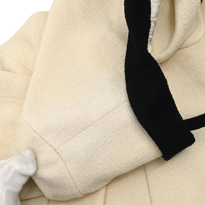 Chanel 1996 Single Breasted Jacket Ivory #42