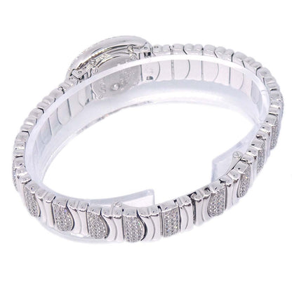 Cartier Mini Baignoire Ref.2369 Quartz Watch 18KWG Diamond