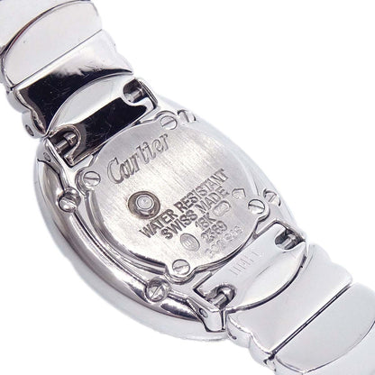 Cartier Mini Baignoire Ref.2369 Quartz Watch 18KWG Diamond