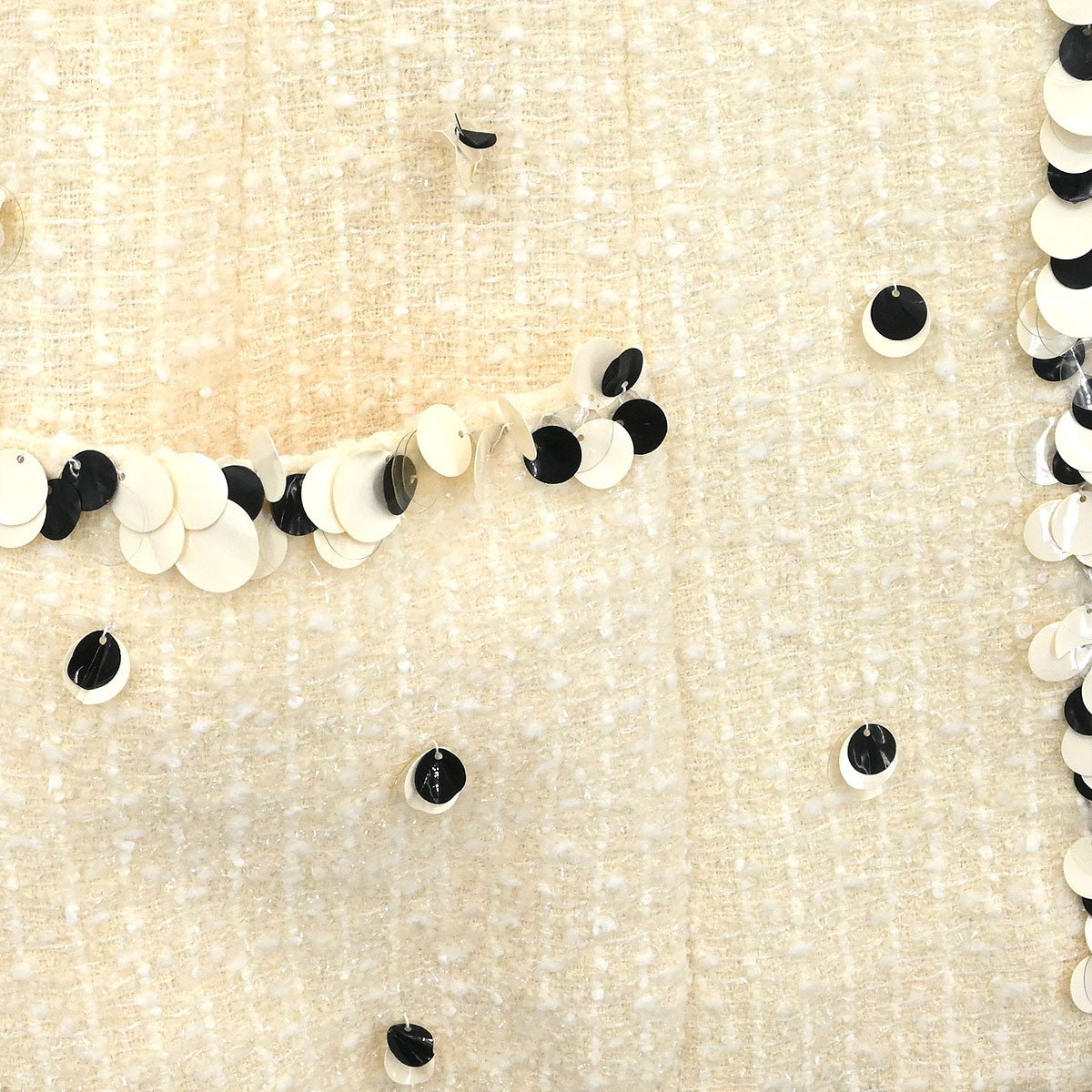 Chanel 1995 Single Breasted Collarless Jacket White #40