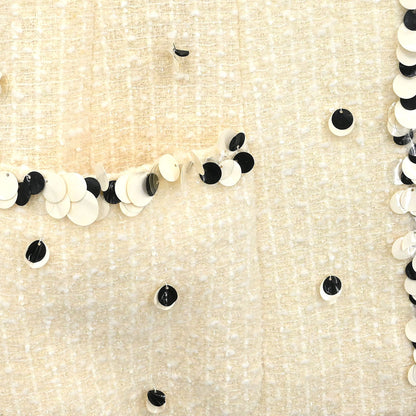 Chanel 1995 Single Breasted Collarless Jacket White #40