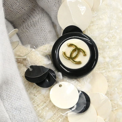 Chanel 1995 Single Breasted Collarless Jacket White #40