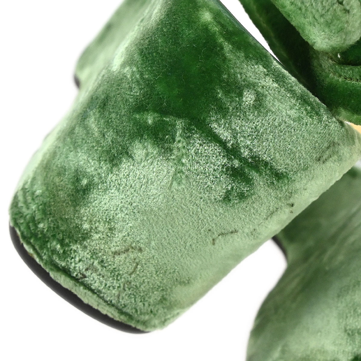 Prada * Velvet Sandals Shoes #36 1/2