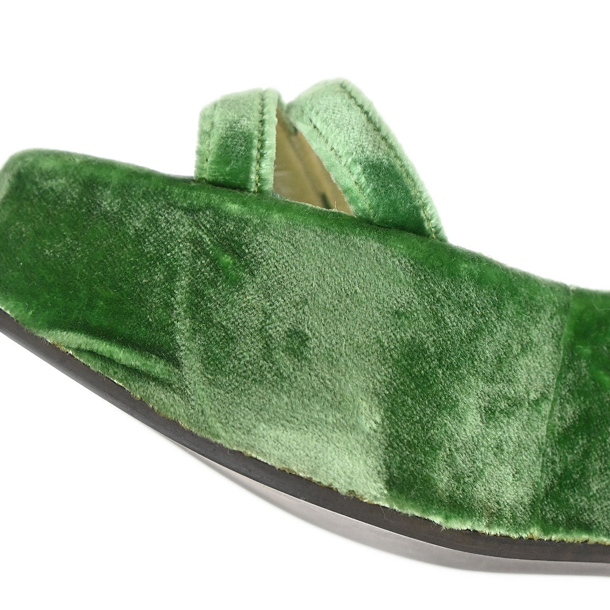 Prada * Velvet Sandals Shoes #36 1/2