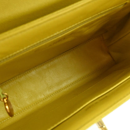Chanel Yellow Caviar Skin Handbag