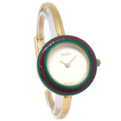 Gucci 11/12.2 Change Bezel Chameleon Quartz Watch SS