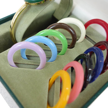 Gucci 11/12.2 Change Bezel Chameleon Quartz Watch SS