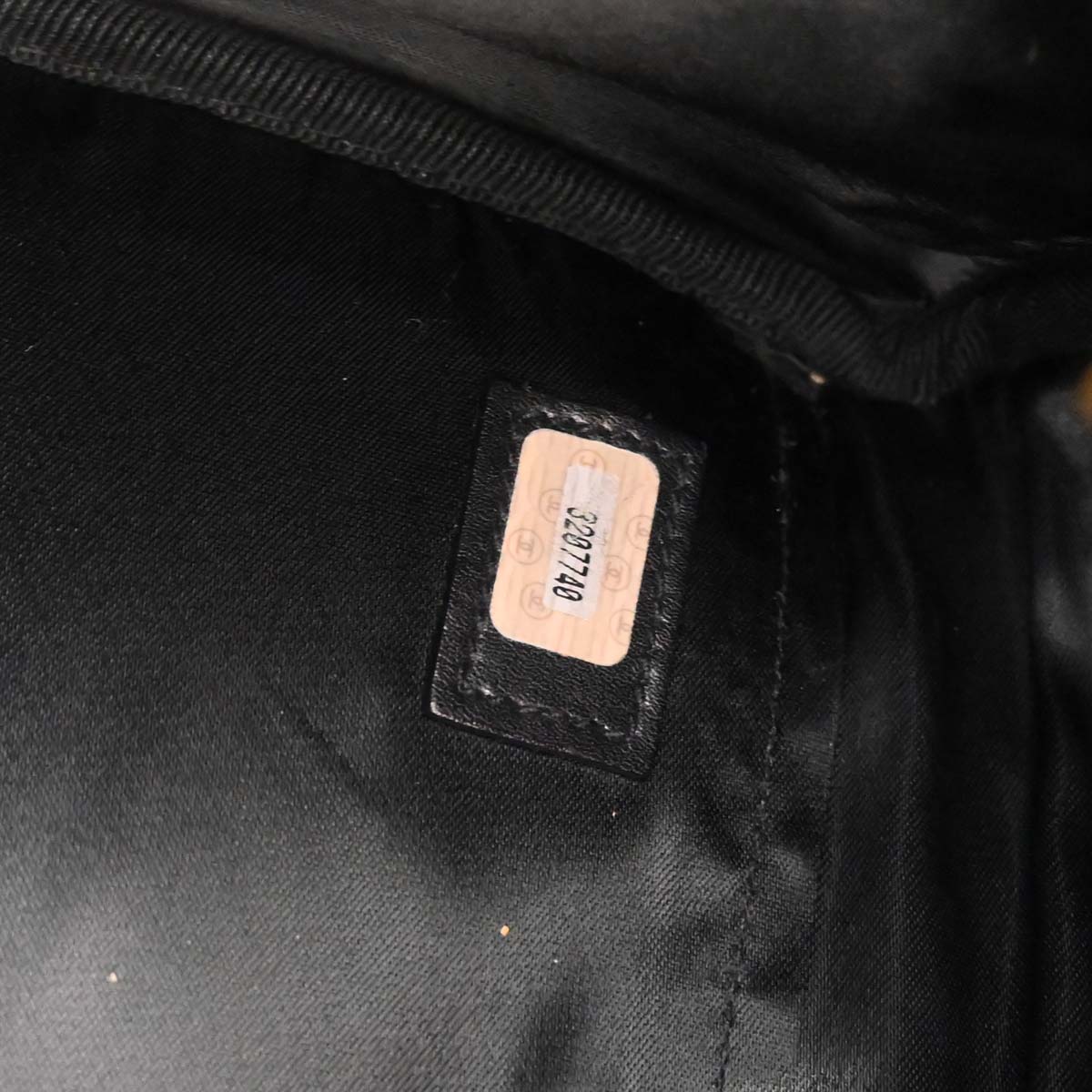 Chanel Black Caviar Skin 2way Shoulder Duffle Handbag