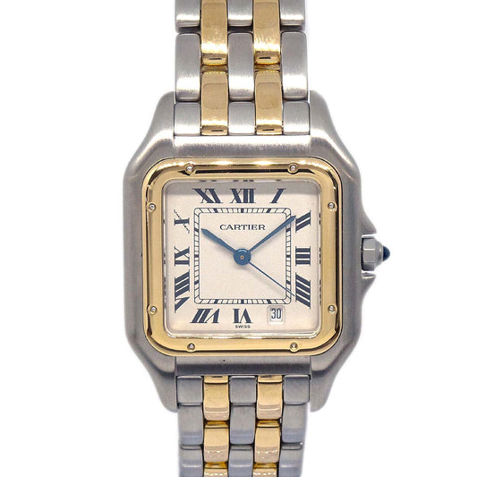 Cartier Panthere MM 2-Row Ref.183949 Quartz Watch 18KYG SS