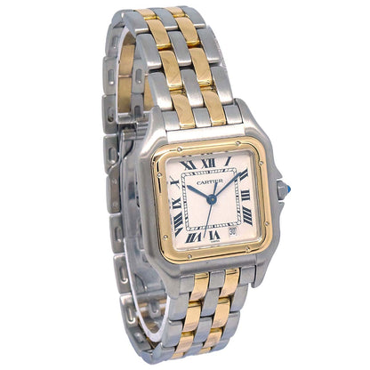 Cartier Panthere MM 2-Row Ref.183949 Quartz Watch 18KYG SS