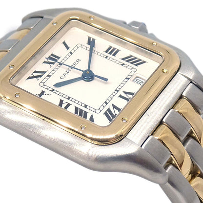 Cartier Panthere MM 2-Row Ref.183949 Quartz Watch 18KYG SS