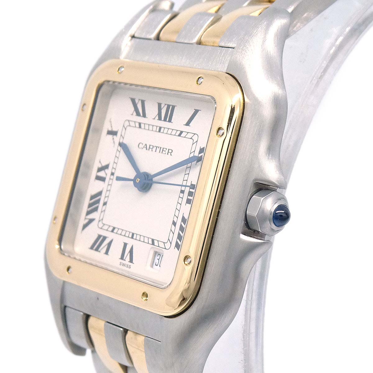 Cartier Panthere MM 2-Row Ref.183949 Quartz Watch 18KYG SS