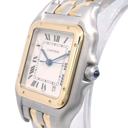 Cartier Panthere MM 2-Row Ref.183949 Quartz Watch 18KYG SS