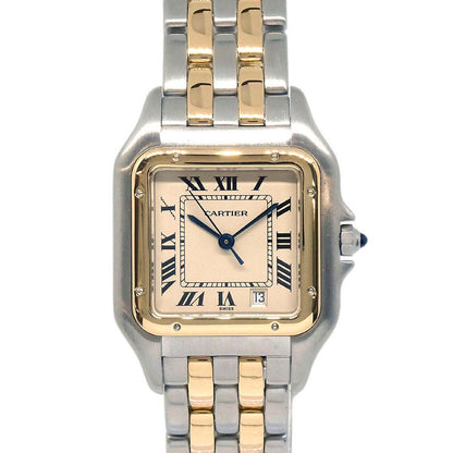 Cartier Panthere MM 2-Row Ref.183949 Quartz Watch 18KYG SS