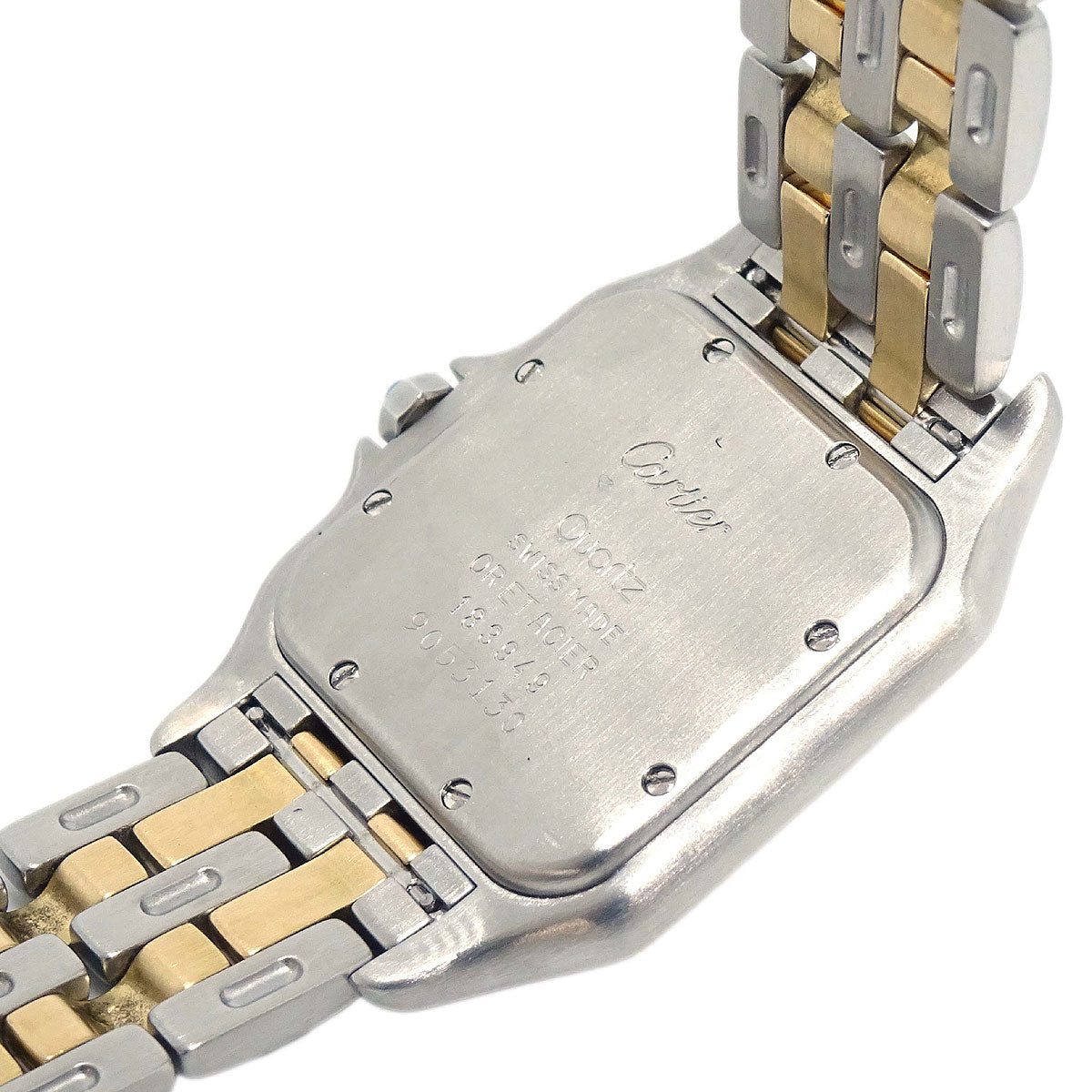 Cartier Panthere MM 2-Row Ref.183949 Quartz Watch 18KYG SS