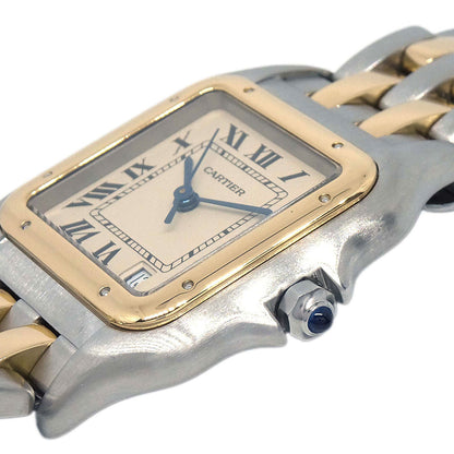 Cartier Panthere MM 2-Row Ref.183949 Quartz Watch 18KYG SS