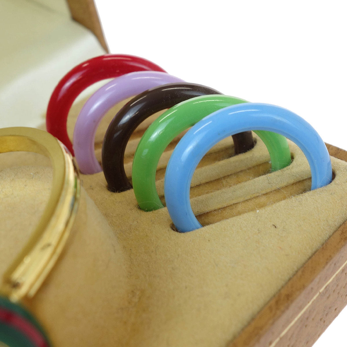 Gucci 1100-L Change Bezel Chameleon Quartz Watch SS