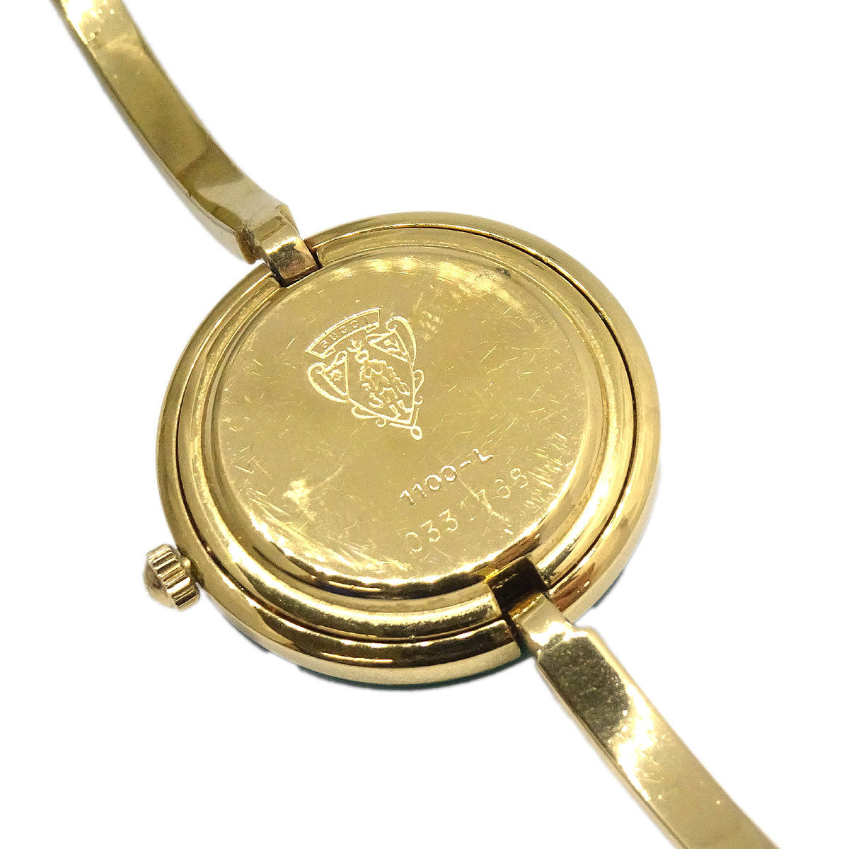 Gucci 1100-L Change Bezel Chameleon Quartz Watch SS