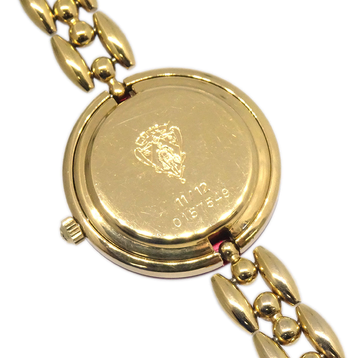 Gucci 11/12 Change Bezel Chameleon Quartz Watch SS